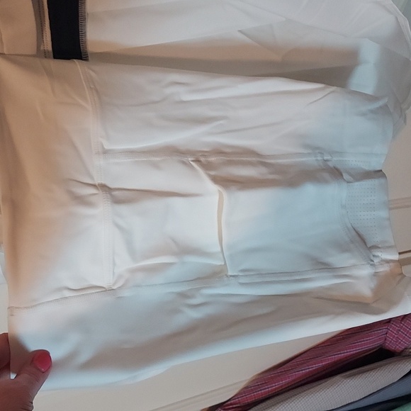 G/FORE RACERBACK STRETCH OPS PLEATED TENNIS DRESS WITH SHORT In Snow - Picture 14 of 16